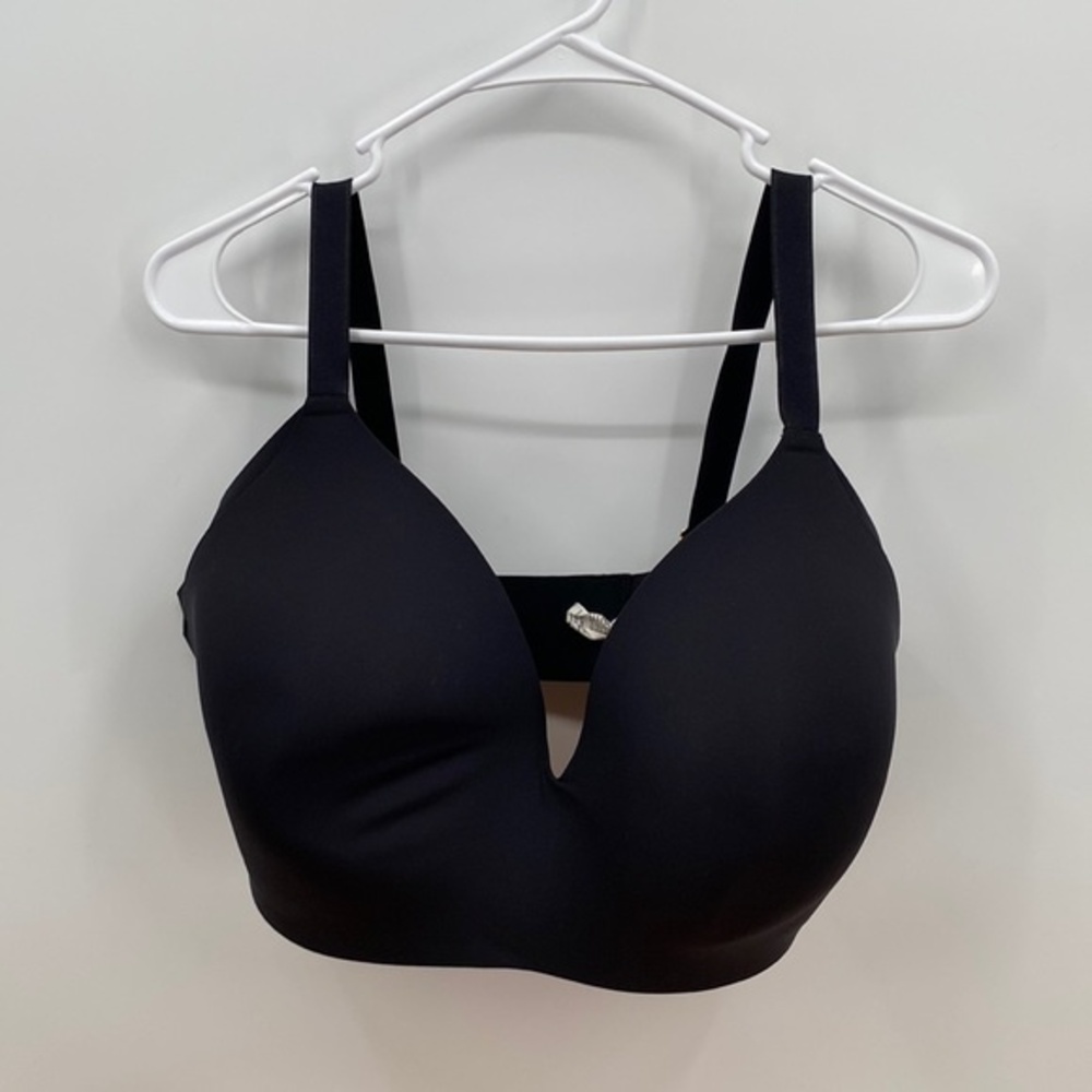 Knix WingWoman Contour Bra Adjustable Straps 8++ Black 40G 42G 40H 42H
